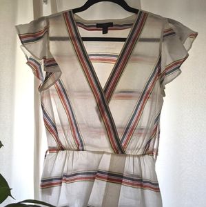 JCrew Fiesta Wrap Top